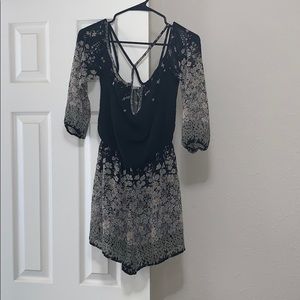 Lightweight Floral Romper